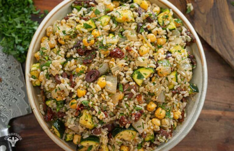 Tuscan Mediterranean Brown Rice