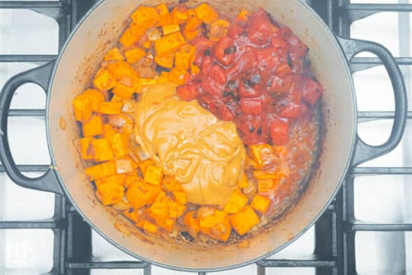 West African Inspired Peanut Stew - Fit Men Cook