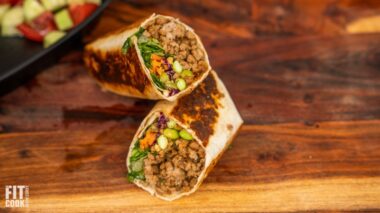 Asian-inspired Burrito Featured