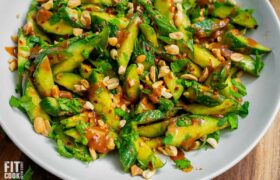 Spicy Peanut Cucumber Salad Recipe