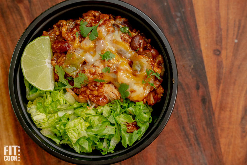 Tex Mex Canned Chicken Bowl