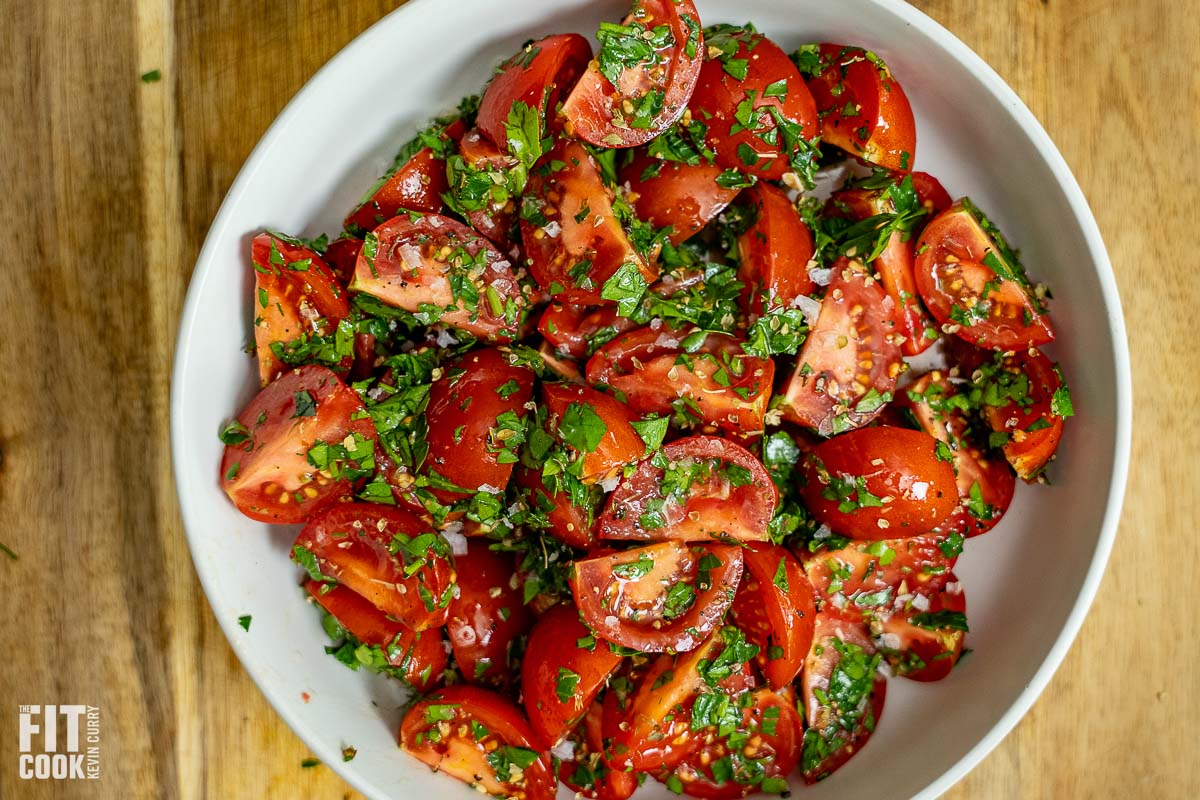 Tomato Herb Salad Recipe