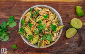 Peanut Cucumber Salad - No Cook Recipe