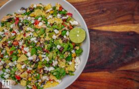 Taco Chicken Salad - No Cook Recipe