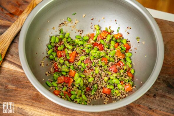 Asian Quinoa Salad - 5 Ingredient Recipe