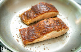 Dijon Crusted Salmon Recipe - 3 ingredients