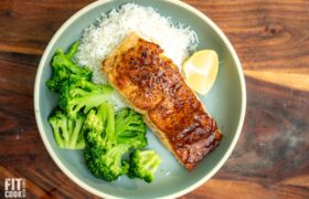 Dijon Crusted Salmon Recipe - 3 ingredients