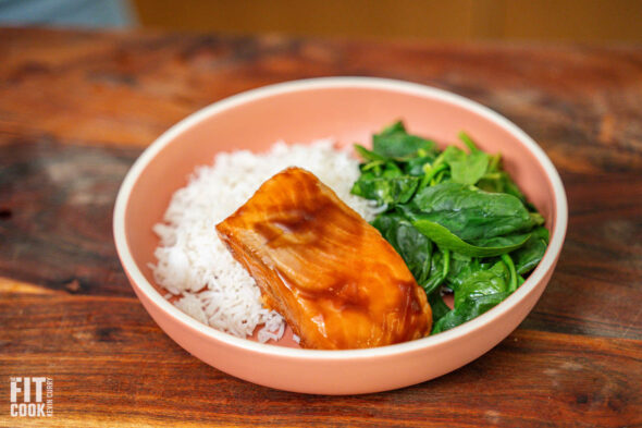Microwave Teriyaki Salmon Recipe