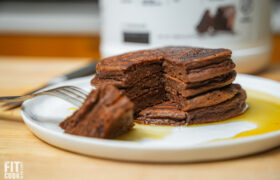 Chocolate Protein Pancakes Recipe using Casein
