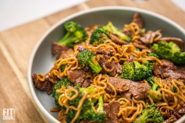 ramen noodle beef and broccoli recipe