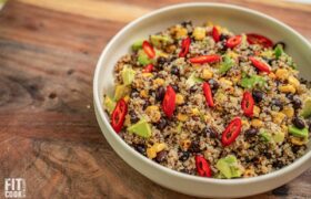 Southwest Quinoa Salad - 5 Ingredient Recipe