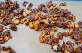 Stovetop Candied Pecans Recipe