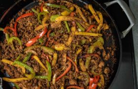Ground Turkey Fajitas