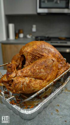 how long to cook a dry brined turkey