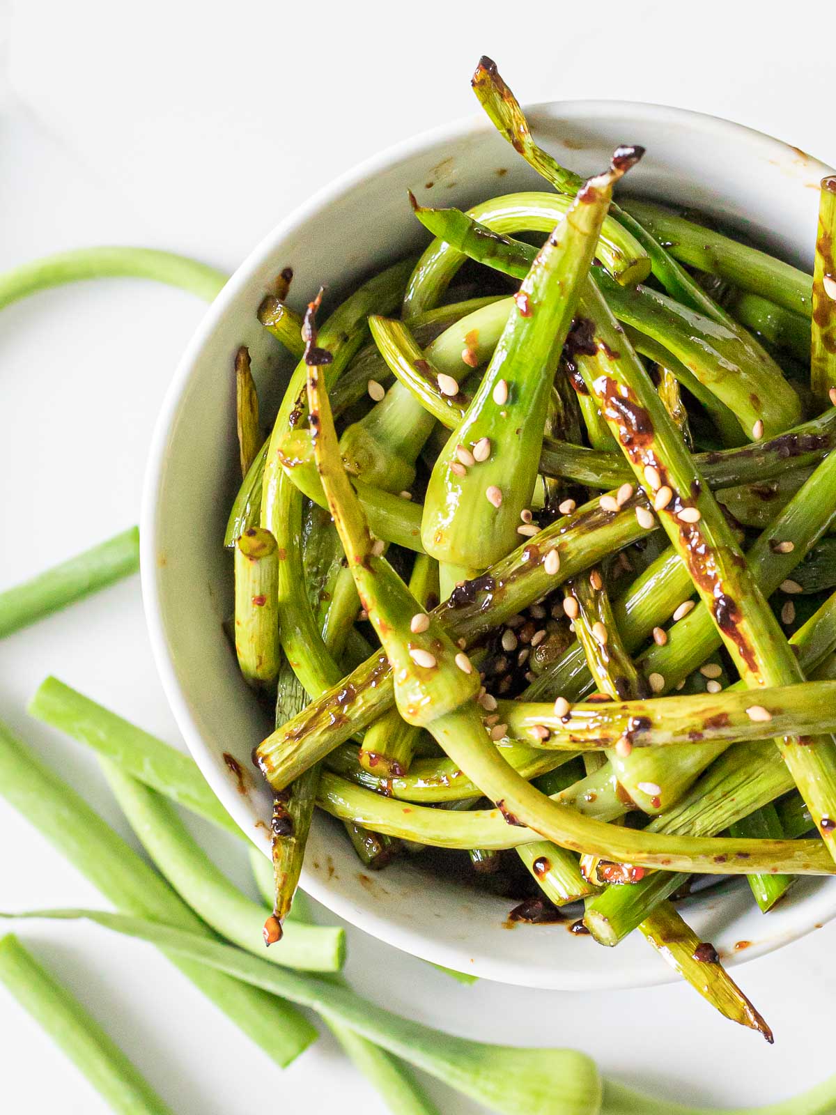 how to cook garlic scapes