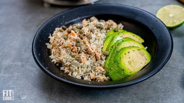 Salmon and Dill Rice Recipe - Fit Men Cook