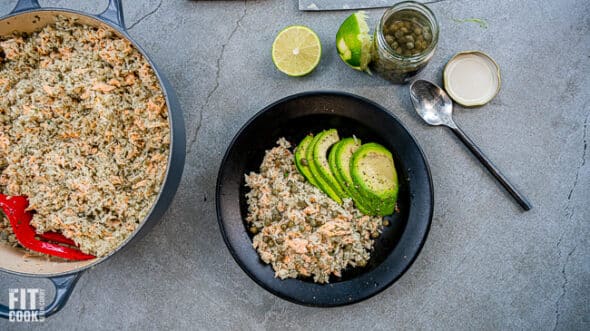 Salmon and Dill Rice Recipe - Fit Men Cook