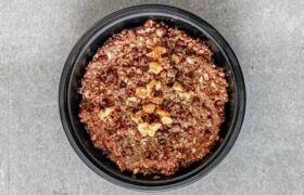 Bowl of cottage cheese