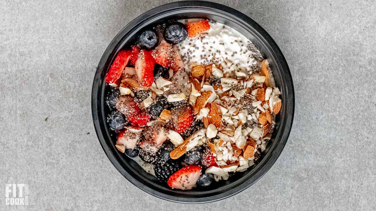 Sweet Cottage Cheese Bowl Recipe