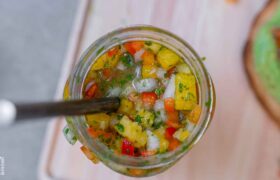 tropical mango pineapple salsa sos