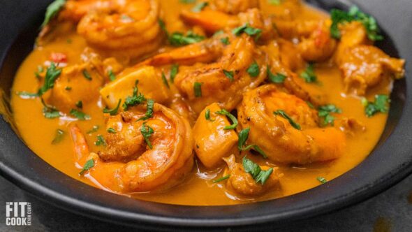 45-Minute Healthy Cajun Seafood Bisque (Dairy-Free)