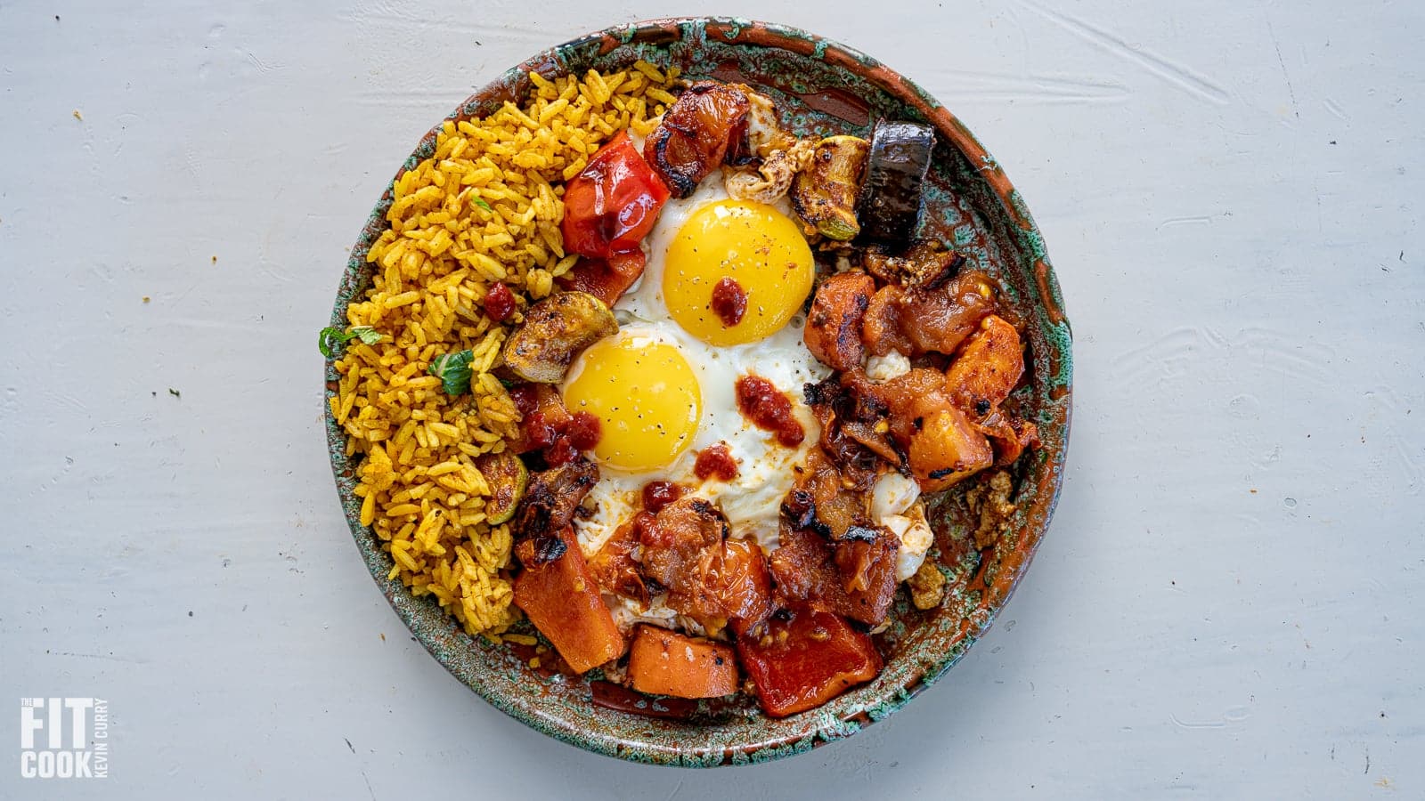Shakshuka-Style Egg Pan moroccan meal prep-1