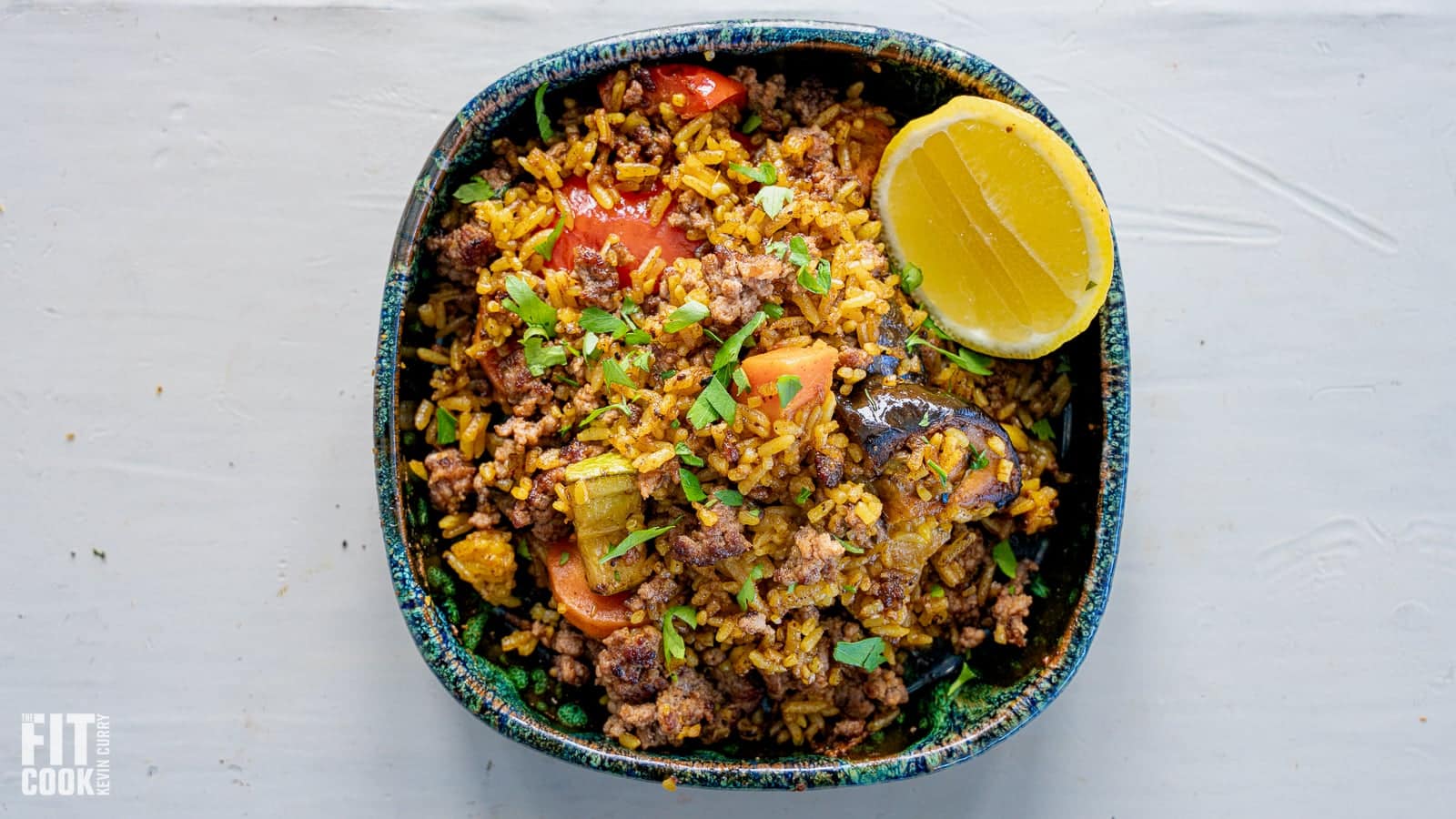 Spiced Beef and Rice Skillet moroccan meal prep-1